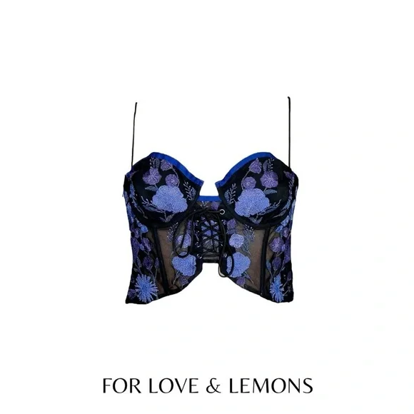 FL&L KAYLEE CROP TOP NWOT - Picture 4 of 11